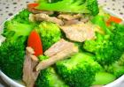 西兰花炒肉的做法大全