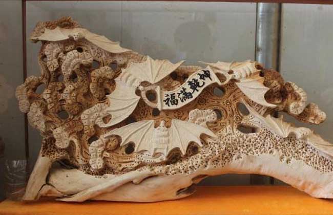 崖柏根雕