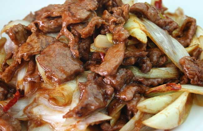 葱爆羊肉的做法
