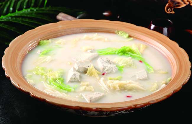 白菜炖豆腐的做法