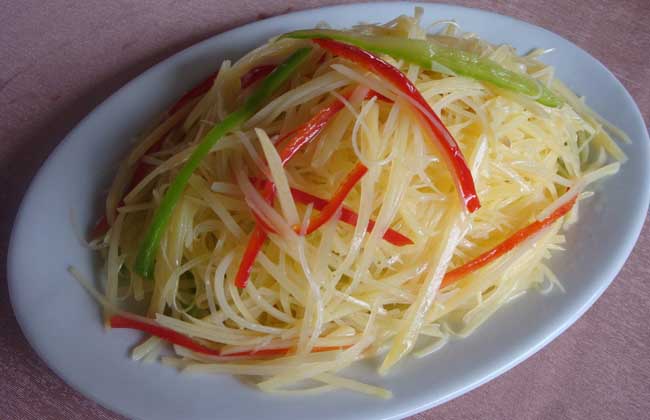 醋溜土豆丝的家常做法