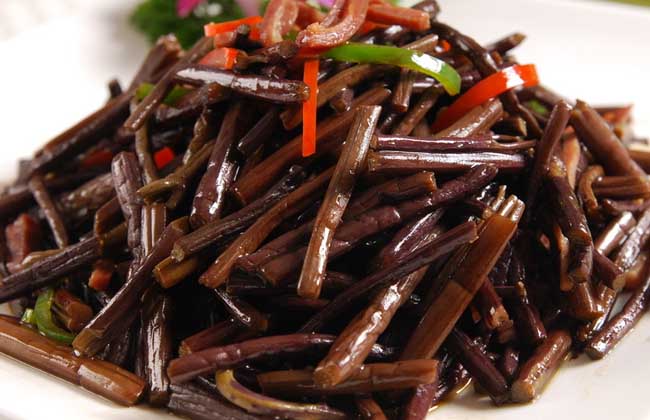蕨菜的家常做法