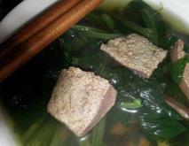 猪肝菠菜汤怎么做？